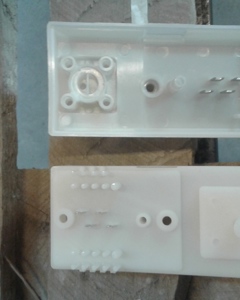 Cabinet Top with knives int. valve cont. white/orange IV-IV